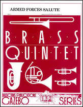 ARMED FORCES SALUTE BRASS QUINTET cover